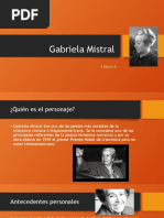 Power Point Gabriela Mistral