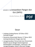 Sistem Kewaspadaan Pangan Dan Gizi (SKPG)