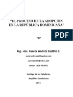 Proceso de La Adopcion en La República Dominicana