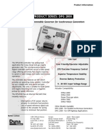 Reference Only: Product Series: DPG 2000