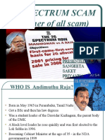 2G Spectrum Scam (Mother of All Scam) : Presented By: Sangeeta Saket Priyanka