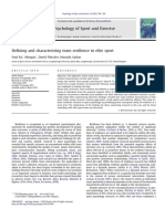 Defining and Characterizing Team Resilience in Elite Sport - Morgan - Fletcher - Sarkar