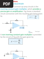 OP Amplifier Application II