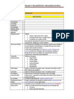 Glosario Análisis y Diagnóstico Organizacional