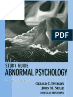 Gerald C. Davison John M. Neale Abnormal Psychology Study Guide John Wiley and Sons 2004