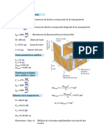 Diagrama de Interacción en Muros de Mampostería Confinada