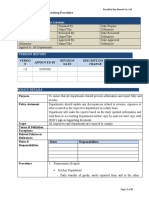 FIN-89. Monthly Report Schedule