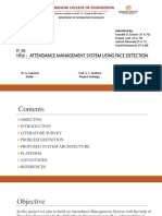 IT - 05 Title: Attendance Management System Using Face Detection