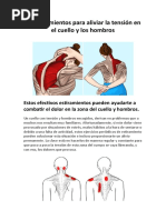 11 Estiramientos para Aliviar La Tensión en El Cuello y Los Hombros