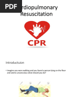 Cardiopulmonary Resuscitation