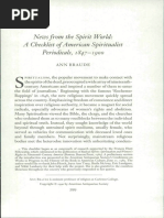 News From The Spirit World - A Checklist of American Spiritualist Periodicals 1847-1900