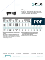 THT Current Sense Transformers & Inductors