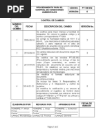 Pt-Ge-002 Procedimiento para El Control de Condiciones Ambientales