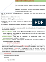 Unit 4, CHEMISTRY OF CARBOHYDRATES