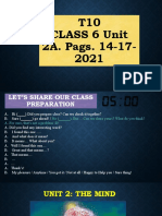 T10 Class 6 Lesson 2A