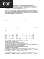 L U Decomposition 3