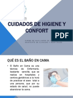 Tema PDE-6 Cuidados de Higiene y Confort