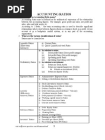 Accounting Ratios For Project