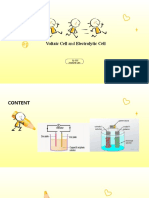 Voltaic Cell and Electrolytic Cell: by 5S3 Jocelyne Lew