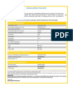 Bangladesh - Railway - e - Ticket 2