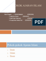 Pokok-Pokok AJARAN ISLAM Kelompok 1