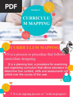 Curriculum Mapping