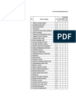 Daftar Hadir