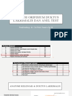 Inspeksi Orifisium Duktus Lakrimalis