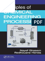 Principles of Chemical Engineering Processes