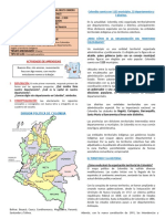 Colombia Cuenta Con 1123 Municipios, 32 Departamentos y 5 Distritos