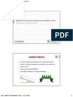 Simplificación Sistema de Fuerzas y Par