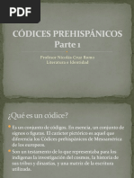 Códices Prehispánicos Parte 1