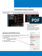 Upgrading X23/X25/X35 Firmware & Software