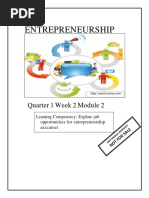 ABM ENTERPRENUERSHIP 12 - Q1 - W2 - Mod2 Without Answer Key