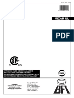 Mizar Ul - 120v - Control Board - Manual