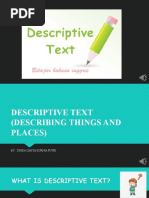 Descriptive Text (Describing Things and Places)