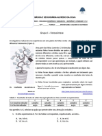 4 - Ficha Trabalho - Fotossíntese e Transporte Nas Plantas e Animais Com Resolução