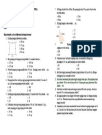 Ulangan Harian Matematika