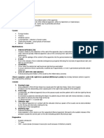 Inflammatory Disorders Appendecitis