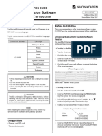 Conversion Software: Installation Guide For ECG-2150 General Before Installation