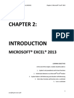 CHAPTER 2 Excel Introduction