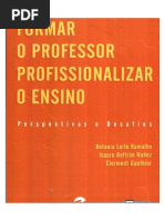 Livro - Formar o Professor Profissionalizar o Ensino12