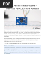 How Accelerometer Works