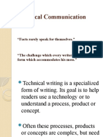 Technical Communication