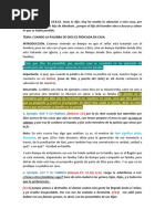 Cuando La Palabra de Dios Se Predica en Casa