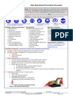 Safe Operational Procedure: Excavator: Personal Protective Equipment (PPE)