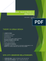 Theories, Rules and Process in Urban Designs. (Quilantic) (3b)