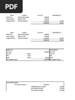 Sample - Chapter 6 - Payroll Sheet