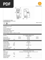 Product Characteristics: Pressure Sensors