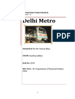 Delhi Metro: Infrastructure Finance